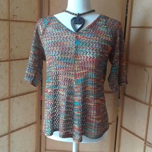 CB rainbow blouse